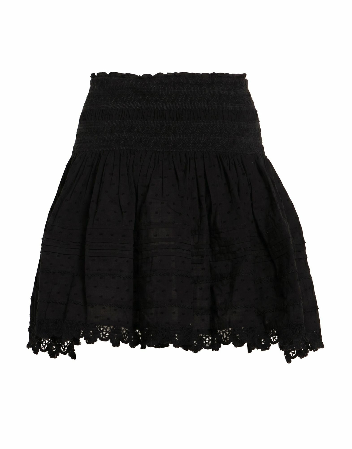 Poupette St Barth Womens Mini skirt in Black
