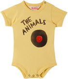 The Animals Observatory Baby Yellow Chimpanzee Bodysuit