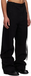 Ann Demeulemeester Black Olan 5-Pocket High Comfort Jeans