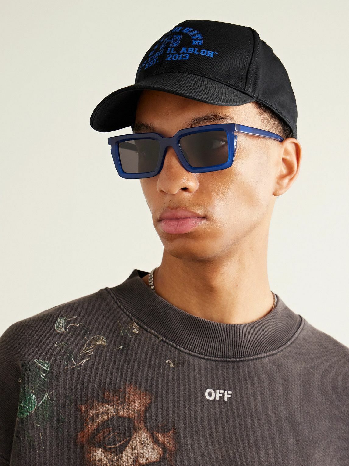 Off-White - Tucson Square-Frame Acetate Sunglasses Off-White Off-White - Tucson Square-Frame Acetate Sunglasses Off-White