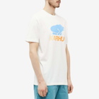 Karhu Men's Basic Logo T-Shirt in Bright White/Azure Blue