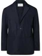 Mr P. - Padded Recycled-Shell Blazer - Blue
