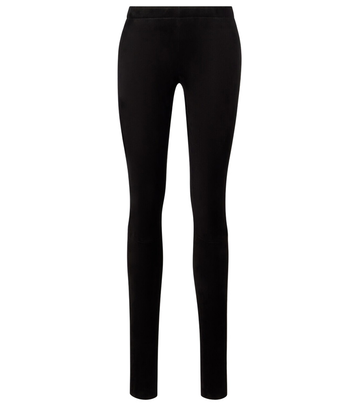 Photo: Stouls Carolyn mid-rise suede leggings