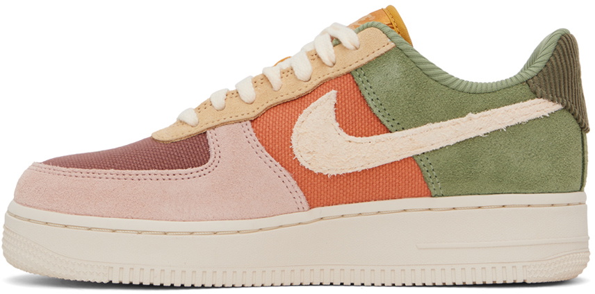 nike air force 1 green and pink