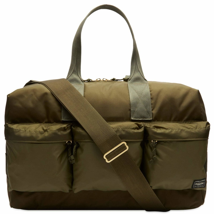 Photo: Porter-Yoshida & Co. Force 2-Way Duffle Bag in Olive Drab 