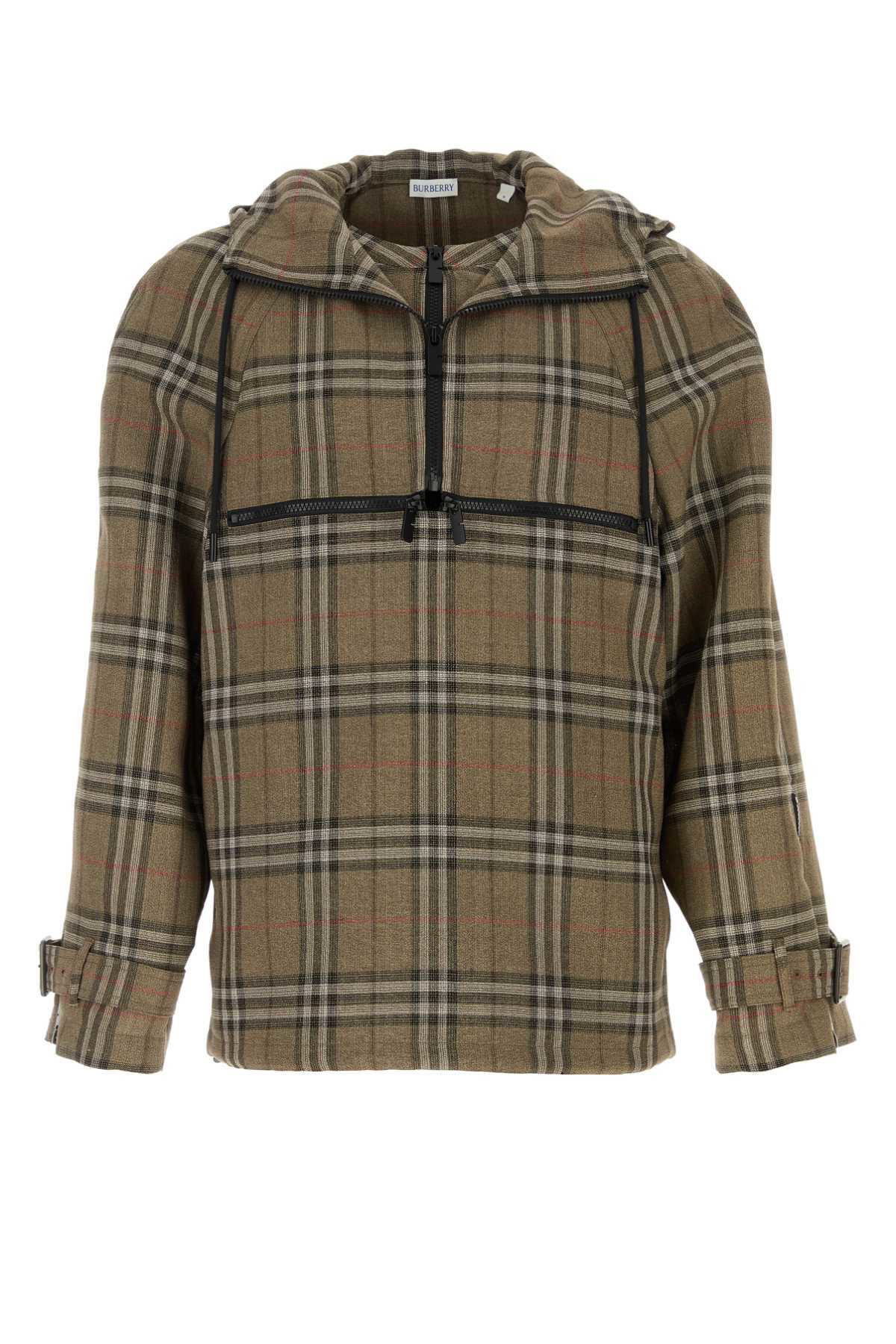 BURBERRY Corduroy Patchwork blouson