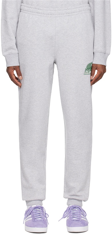 Photo: Lacoste Gray Tapered Lounge Pants