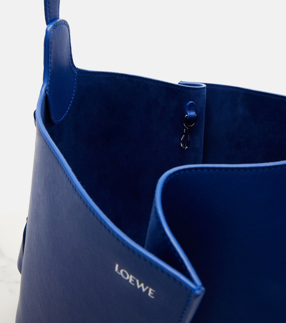 Loewe Bilbao Medium leather bucket bag