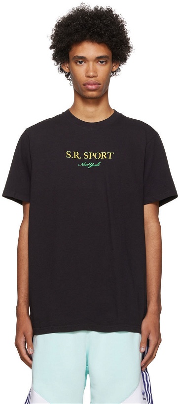 Photo: Sporty & Rich Black Wimbledon T-Shirt