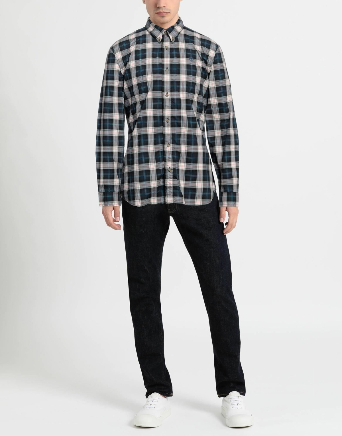 Timberland Mens Shirt Midnight in Blue