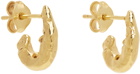 Alighieri Gold 'The Mini Gilded Crustacean' Earrings