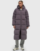 Daily Paper RELAXED LONG PUFFER Grey Womens Down & Puffer Jacket