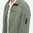 A-COLD-WALL* Men's Gaussian Overshirt in Military Green