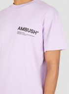 Workshop Logo T-Shirt in Lilac