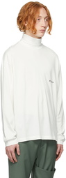 AMBUSH White Logo Print Turtleneck