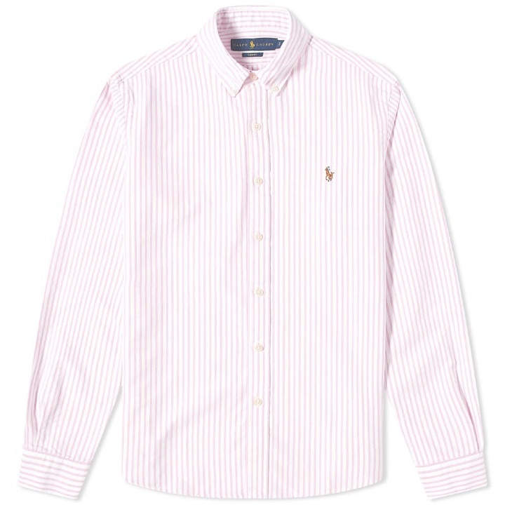 Photo: Polo Ralph Lauren Striped Button Down Oxford Shirt