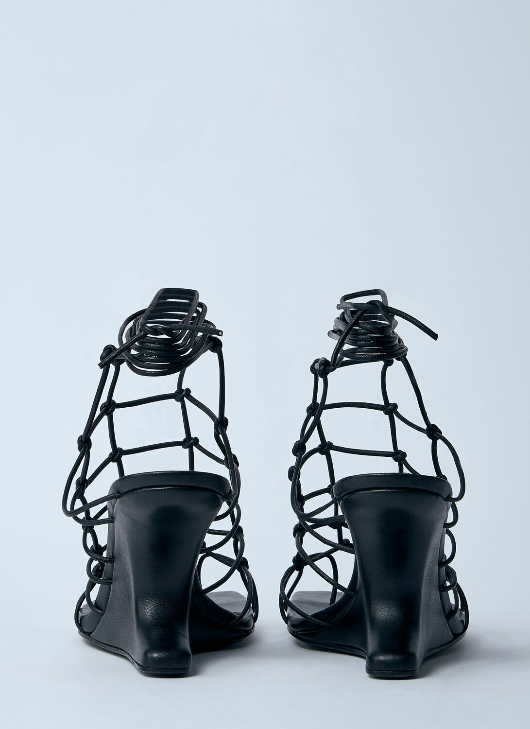 Rick Owens Hollywood Web Cantilever 8 Heeled Sandals