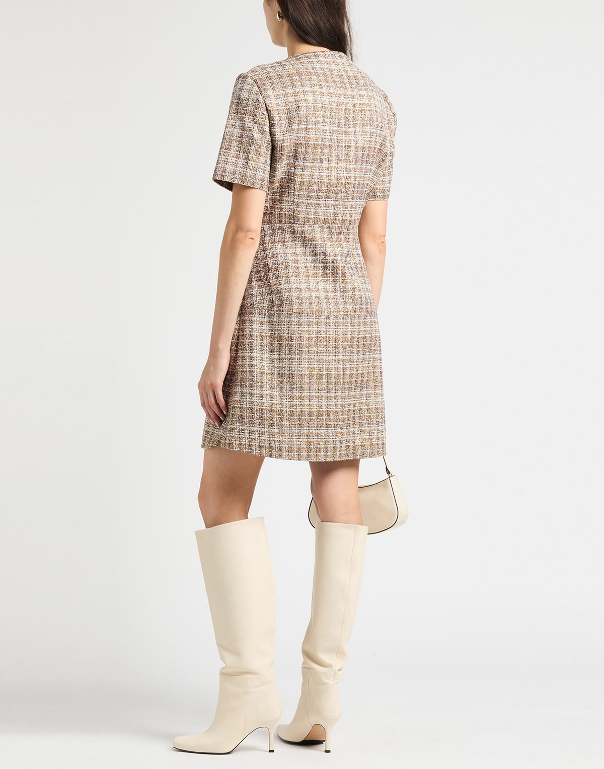 Maje Womens Mini dress in Beige