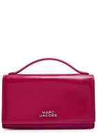 Marc Jacobs The Glam Mirror Mini Glossed Leather Cross-body bag - Pink - One Size