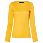 Howlin by Morrison Women's Howlin' High Score Long Sleeve T-Shirt in Yellow Gold