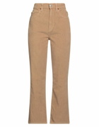 Re/done Womens Pants Camel