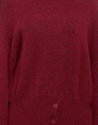 Manila Grace Womens Turtleneck Garnet