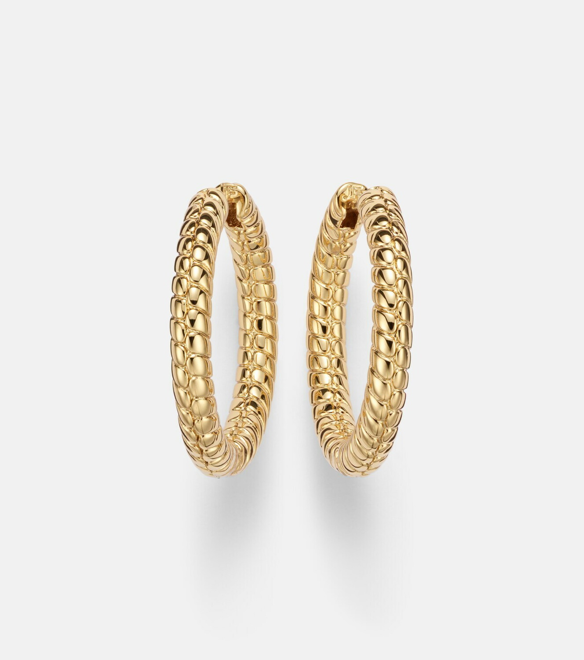 Jennifer Fisher Madison Avenue gold-plated hoop earrings