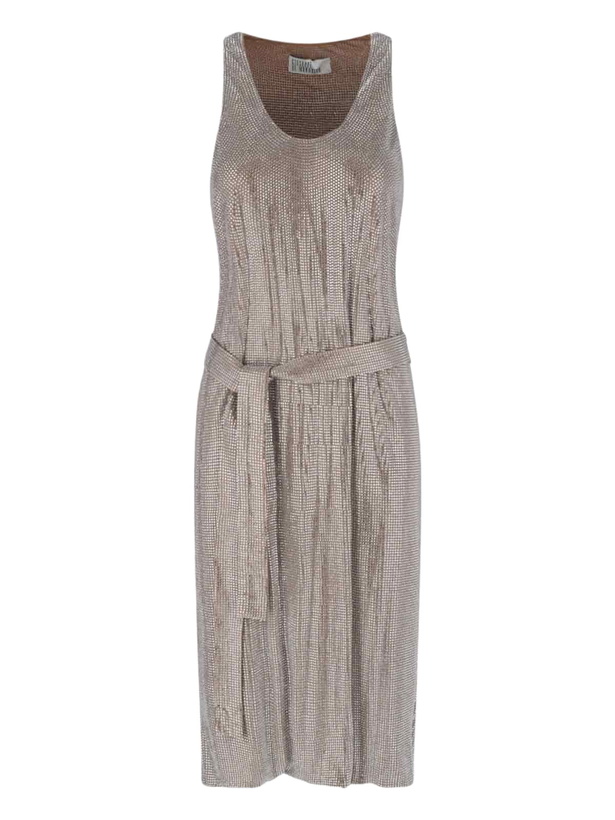 Photo: Giuseppe di Morabito Midi Dress With Rhinestones