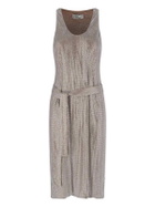 Giuseppe di Morabito Midi Dress With Rhinestones