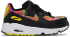 Nike Baby Black & Multicolor Air Max 90 Familia Sneakers