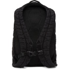 C.P. Company Black Nylon B Garment-Dyed Backpack