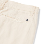 NN07 - Crown Slim-Fit Stretch-Cotton Twill Shorts - Neutrals