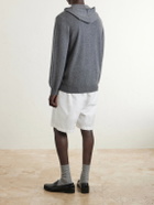 N.PEAL - Ladbroke Organic Cashmere Hoodie - Gray