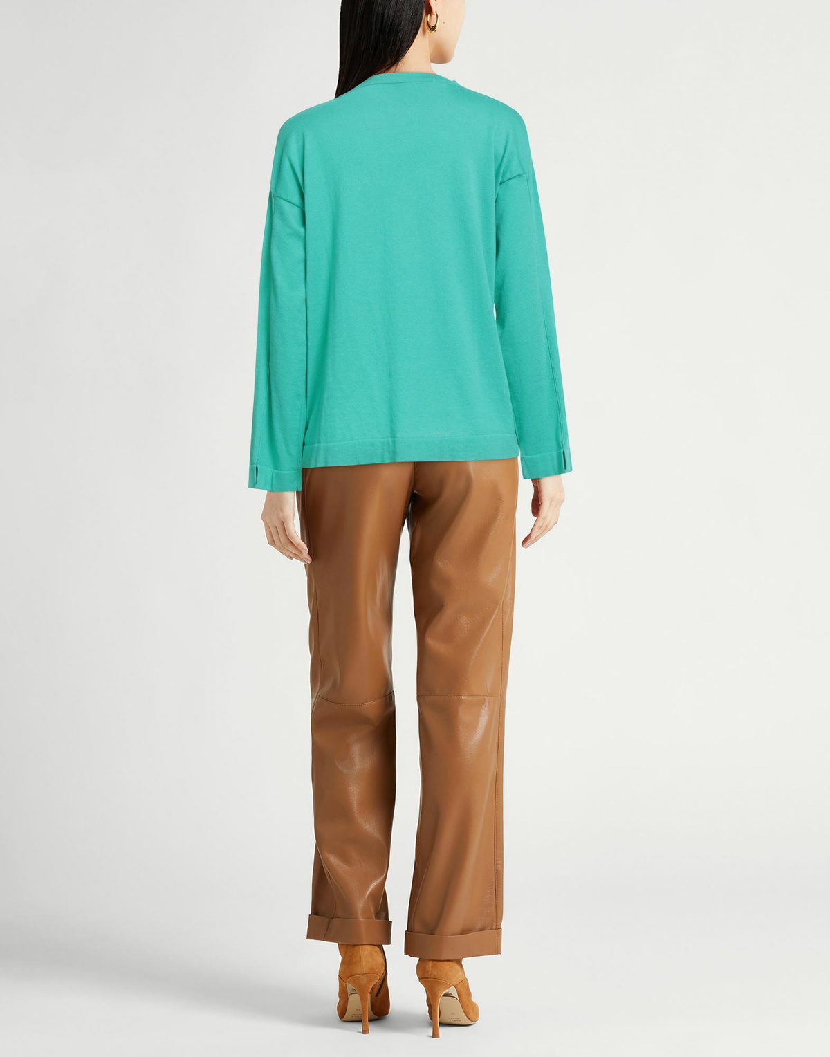 Jucca Womens Sweater Emerald in Green