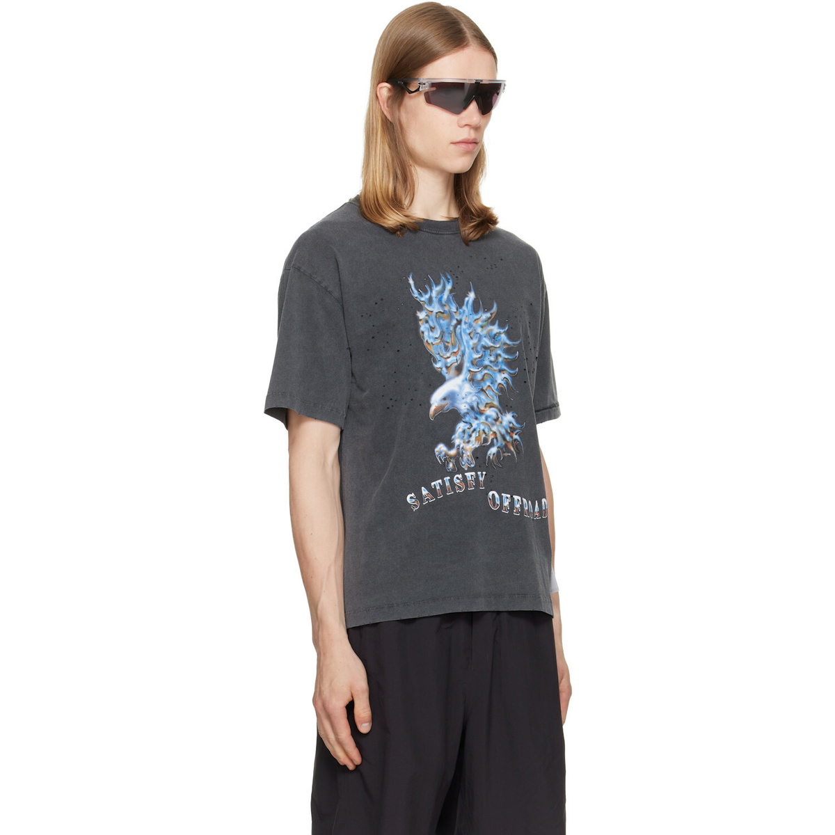 Satisfy Gray MothTech T‑shirt