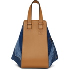 Loewe Blue Denim Small Hammock Bag