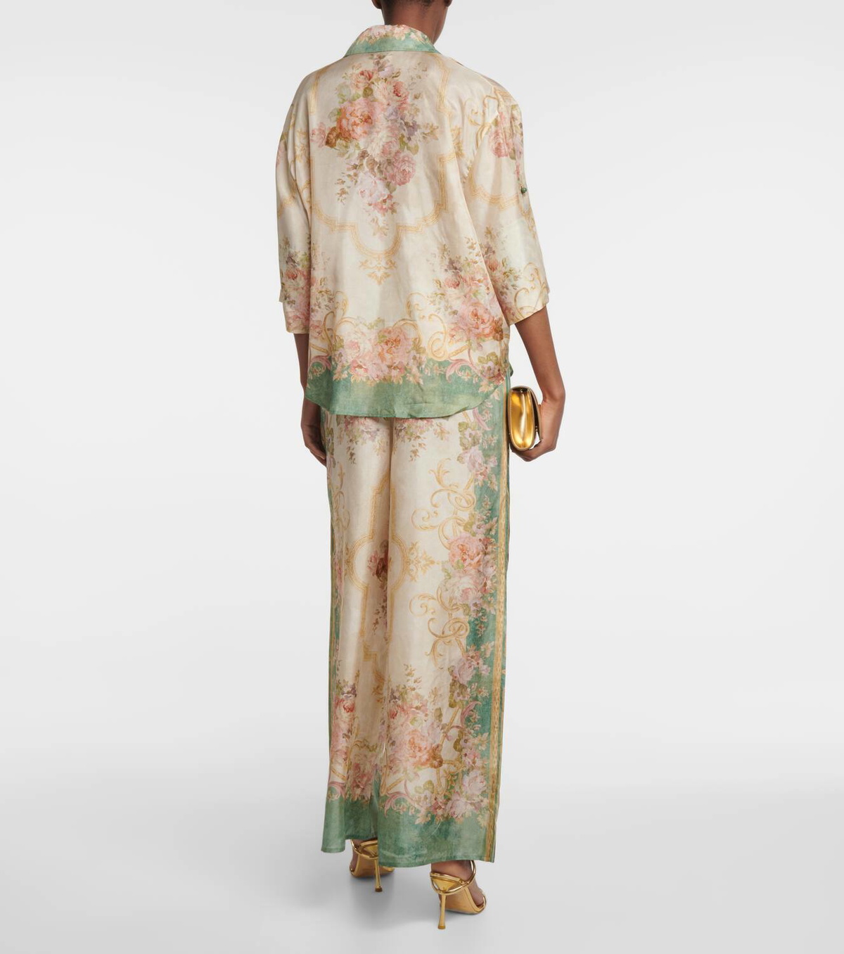 Zimmermann August printed silk shirt Zimmermann