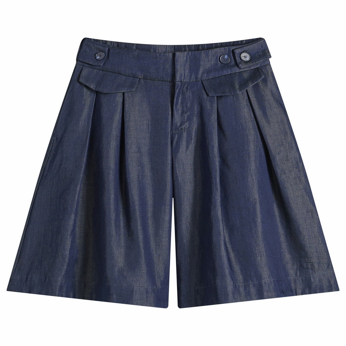 Peachy Den Women's Estelle Culottes in Denim