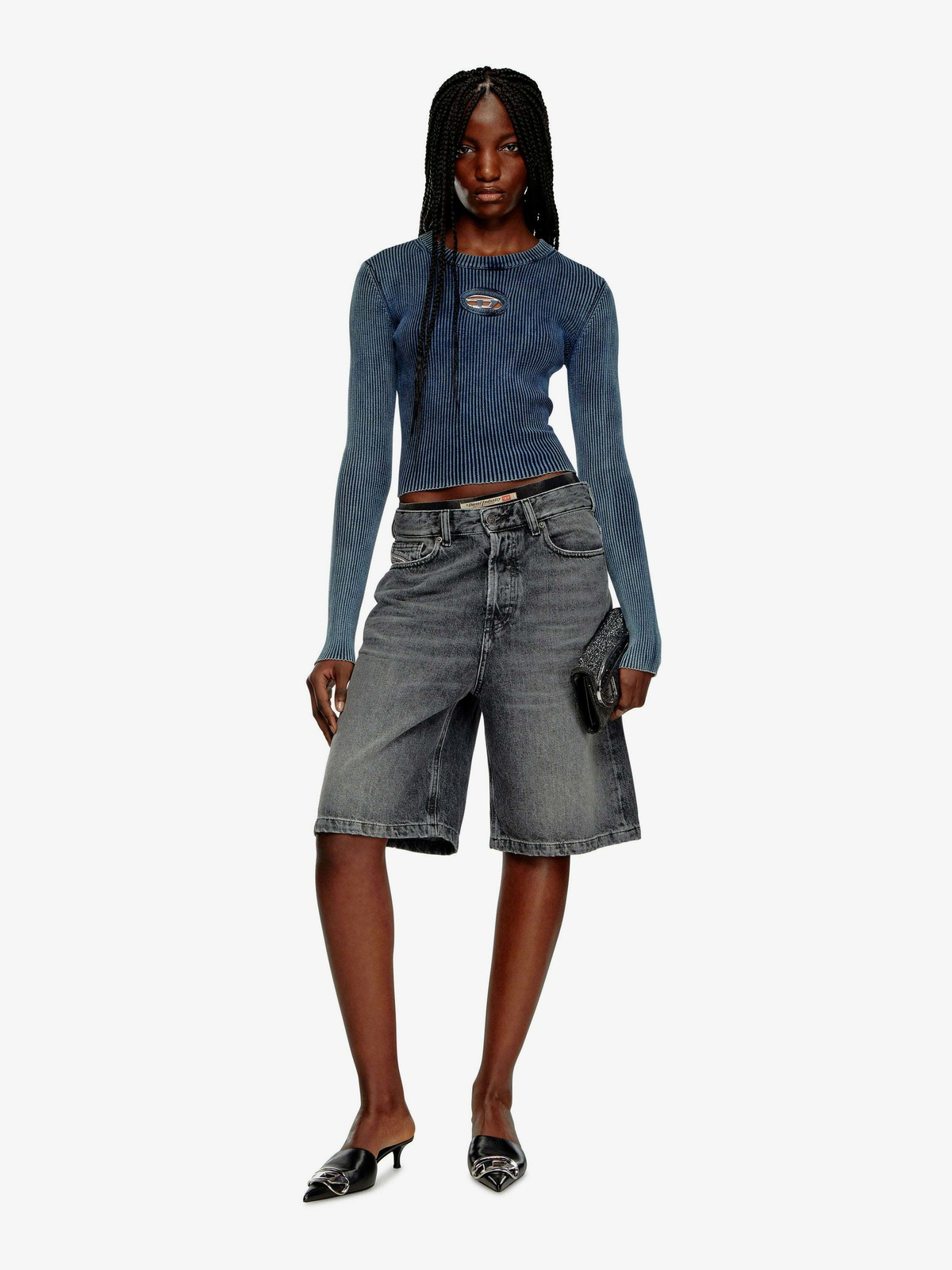 Diesel M Anchor A Blue Womens Top Diesel