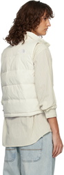 The North Face White Hydrenalite A-Line Down Vest
