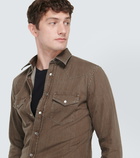 Tom Ford Cotton broken twill Western shirt