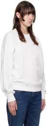 rag & bone Off-White Collegiate Sweatshirt