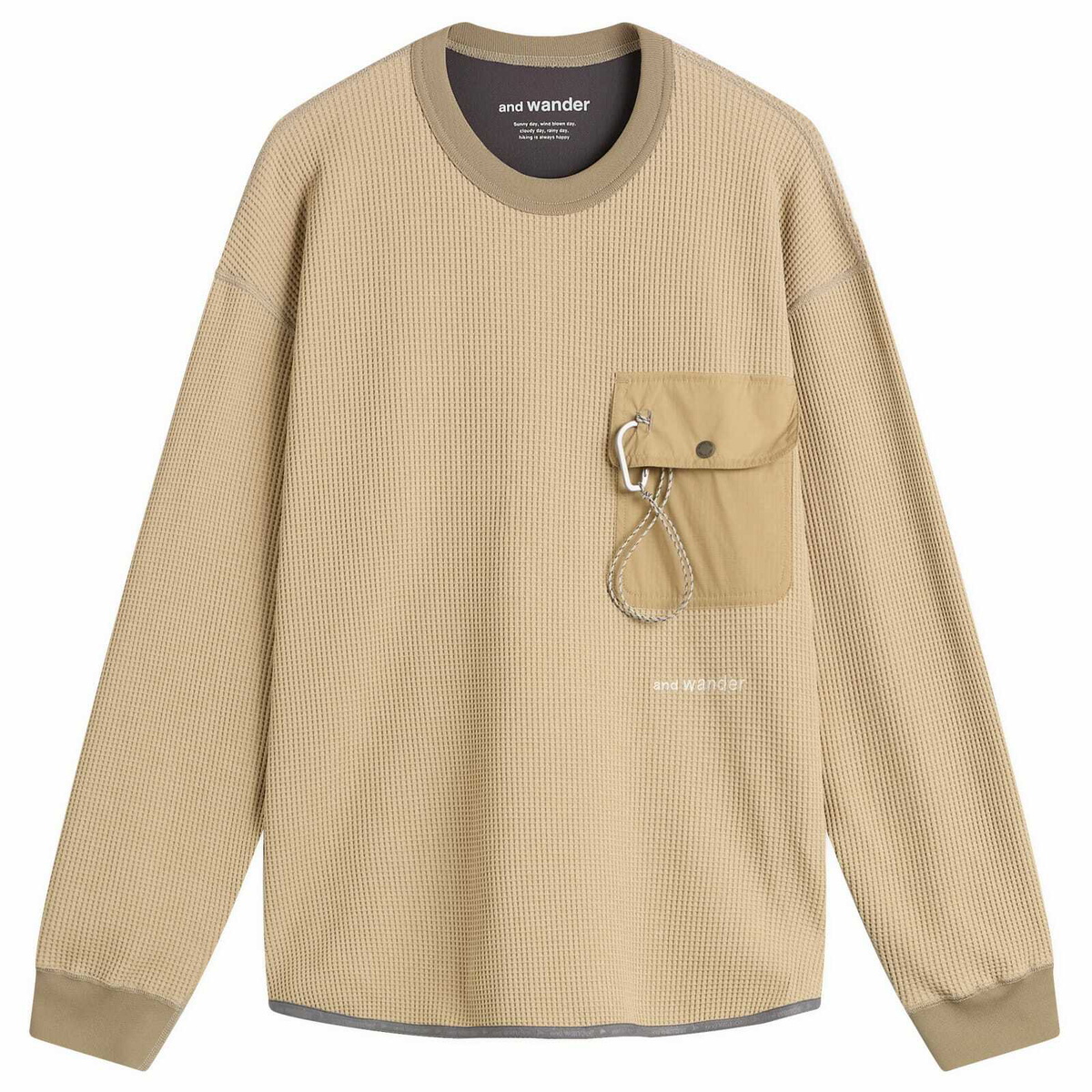 and wander Long Sleeve PERTEX Wind Tee and Wander