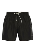 EA7 Logo Printed Drawstring Swim Shorts