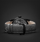 Roger Dubuis - Excalibur Automatic Skeleton 42mm Titanium and Leather Watch, Ref. No. DBEX0726 - Black