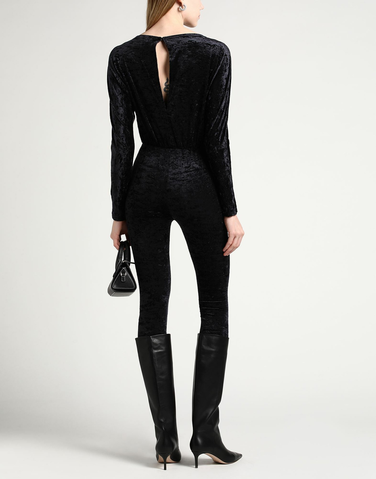 P. a.r. o.s. h. Womens Jumpsuit in Black