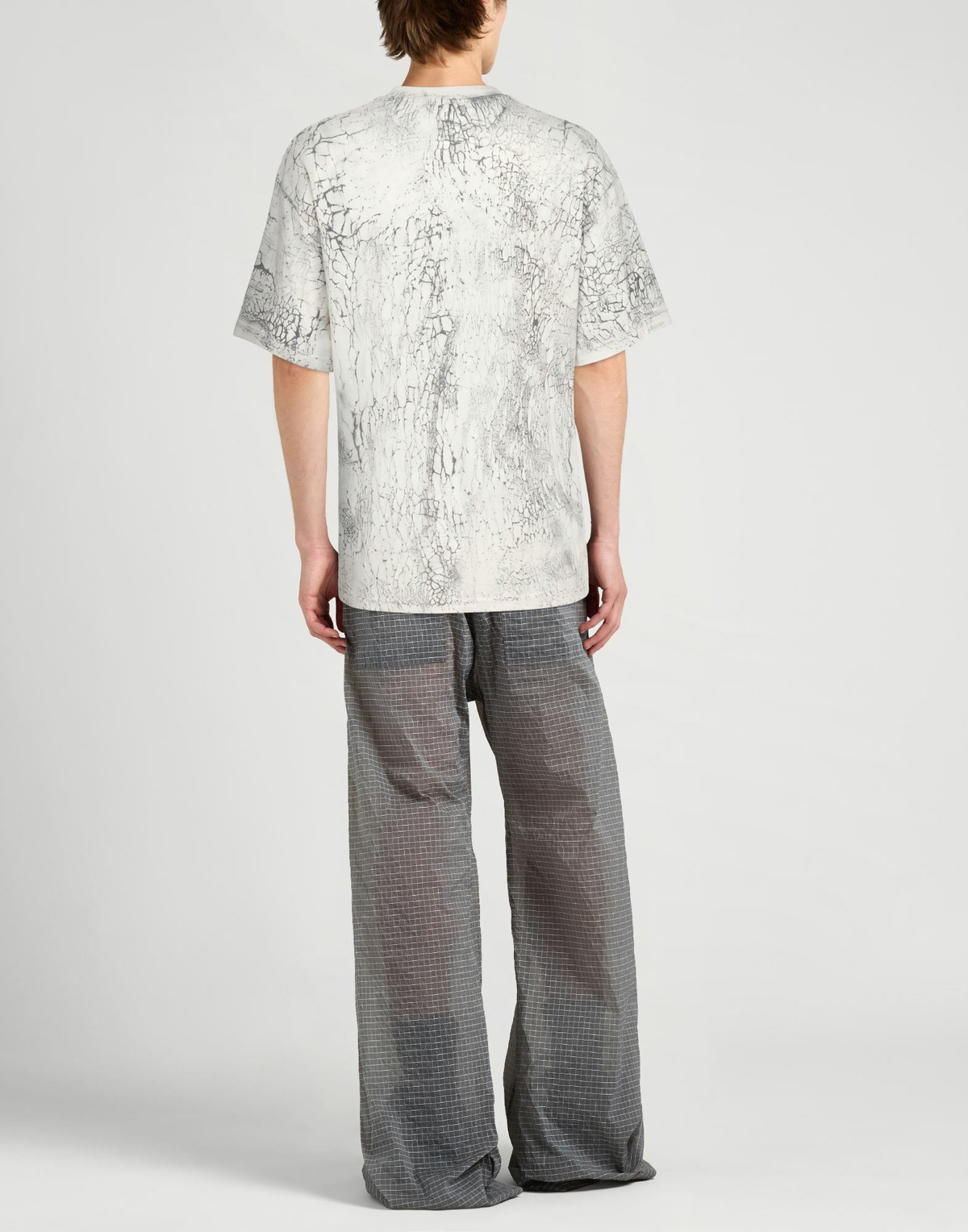 Acne Studios Mens T-shirt Cream