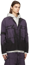 NEMEN® SSENSE Exclusive Purple Mando Cargo Coach Jacket