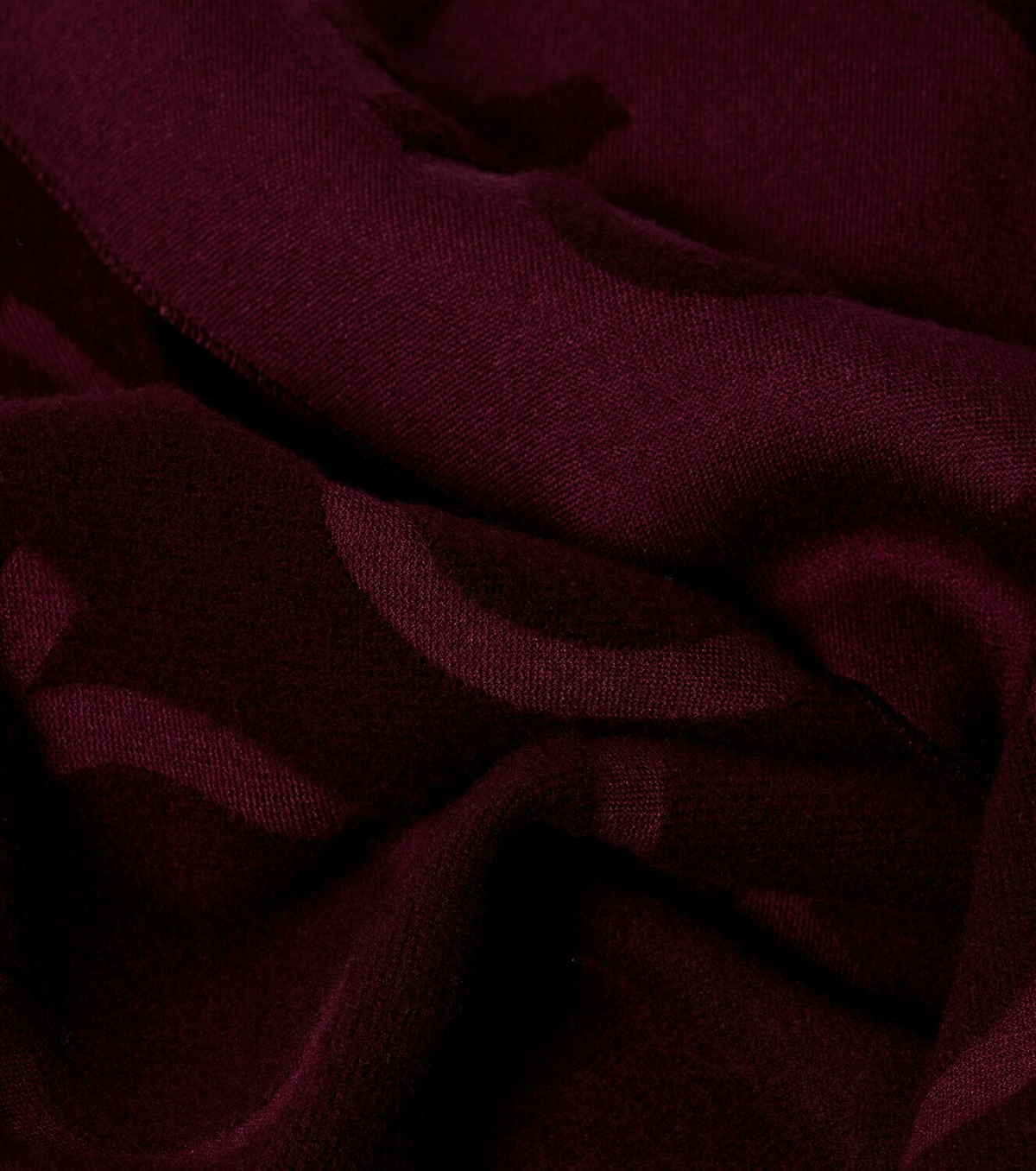 Ferragamo Gancini wool and silk jacquard scarf