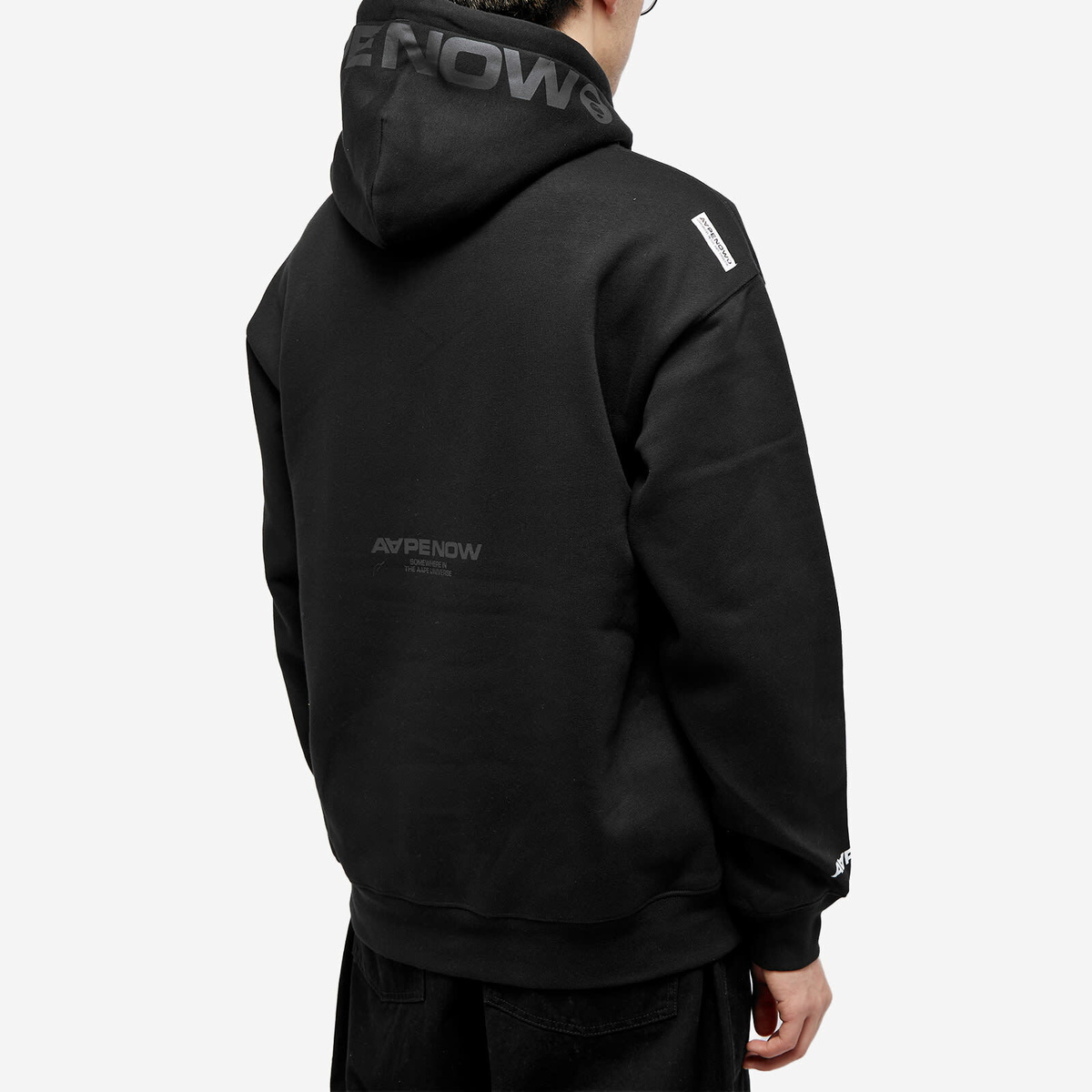 Aape hoodie clearance black